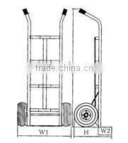 painted metal garden truck heavy duty aluminum hand truck hand trolley prices
