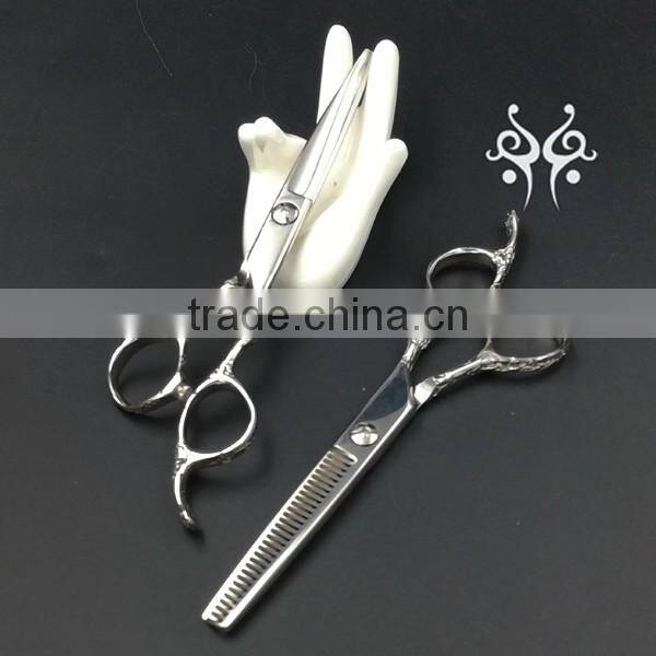 QJ-HS186 Hairdressing scissors hair scissors purple dragon hair scissors