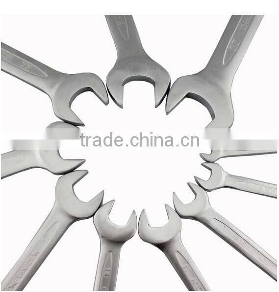 Hot selling 14pcs canvas packing combination wrench set with mirror finished