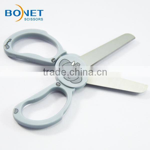 SSC0009 5" elephant pattern child animal scissors