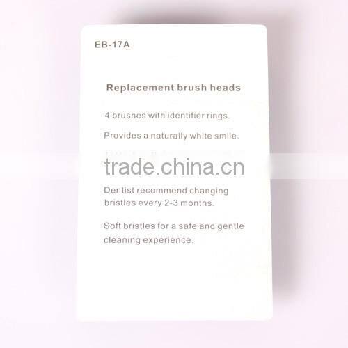 EB-17A Electric Oral Red Toothbrush Heads for Braun