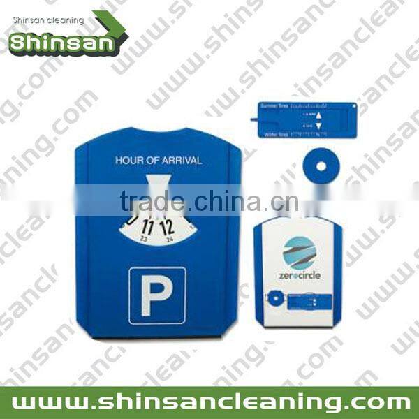 2017 Logo Printed Parking Disc/automatic parking disc/parking disc clock