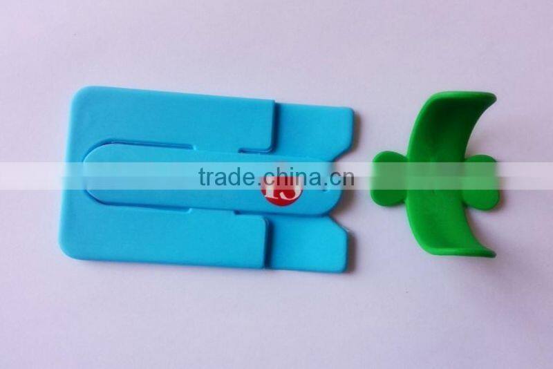 High quality cute Custom mobile phone holder silicone material , silicone mobile phone holder with factory price