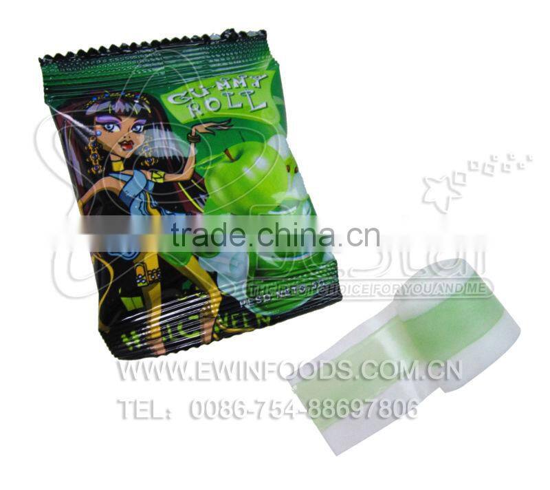 Vitamin C Fruity Flavor Gummy Roll Candy