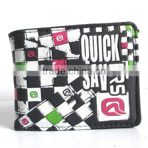 wholesale Men Funky Wallet boy wallet in printing style brand name quicksavers