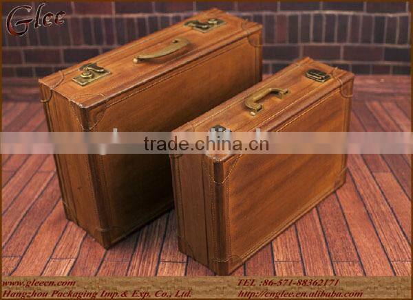 antique color wooden purse box for christmas sale