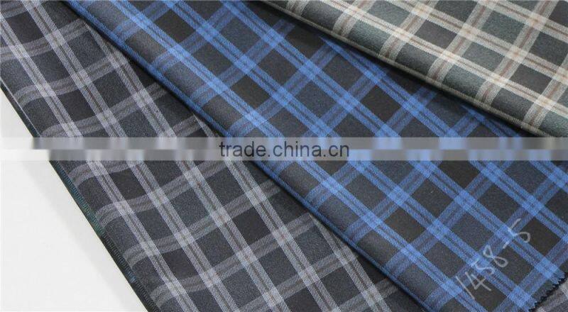 PLAID TR fabric for suits