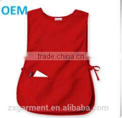 fashion customized recycle heavy duty durable chef hot selling bbq bib apron