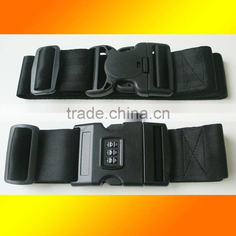 Simple black suitcase belt, Proven quality