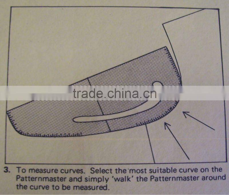 kearing brand,#6511,40cm MetricPattern Master,0.5&1.0cm seam allowance