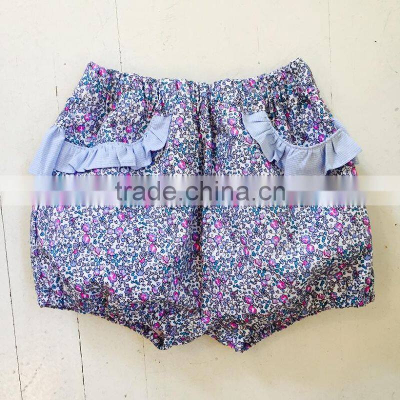 Hot sale wholesale infant clothing children's boutique clothes cap sleeves and print pant baby clothes set