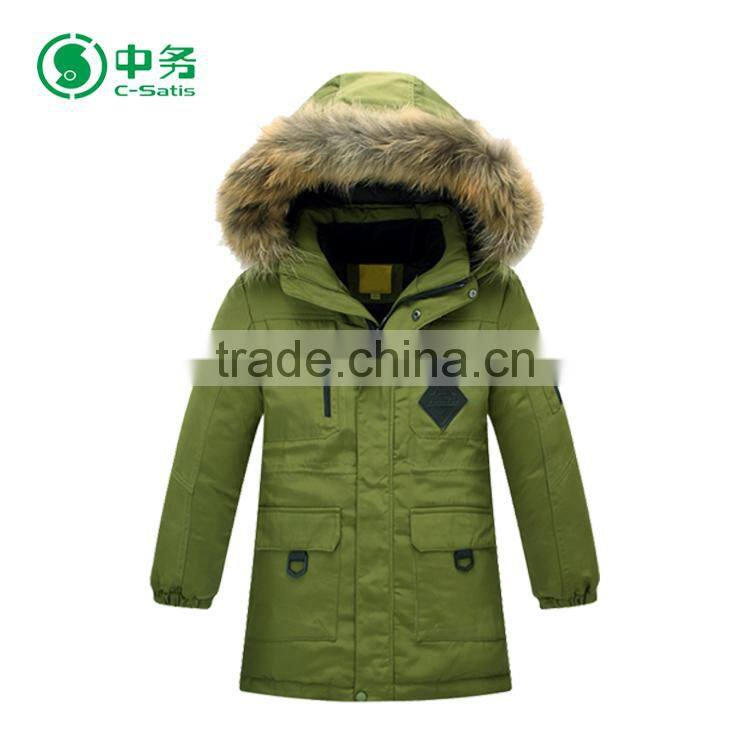 Best Quality Windproof Warmful Kid Clothing Children Boys Winter Down Jacket