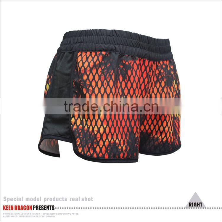 Sexy Ladies Activewear Sublimation Printing Girl running Shorts