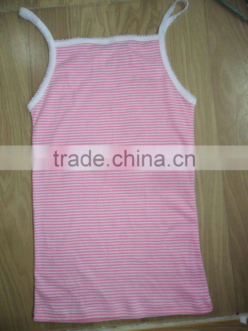 2 years to 14 years Premium Soft Cottons Girls Vests