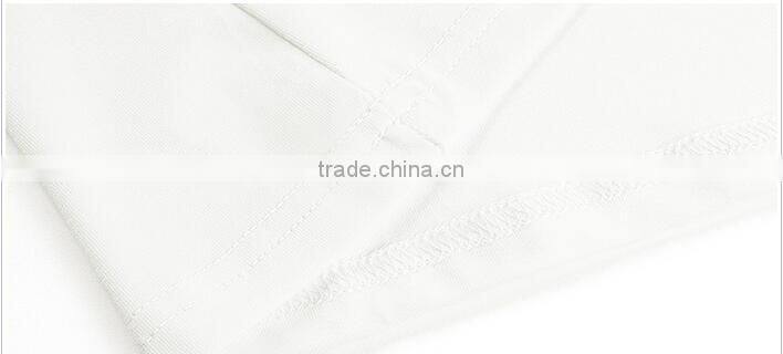 The new 2017 female loose big yards short sleeve T-shirt dress white