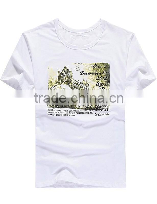 OEM logo custom printing t-shirt made in China