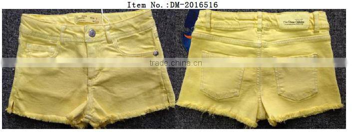 girls twill shorts,baby girls shorts