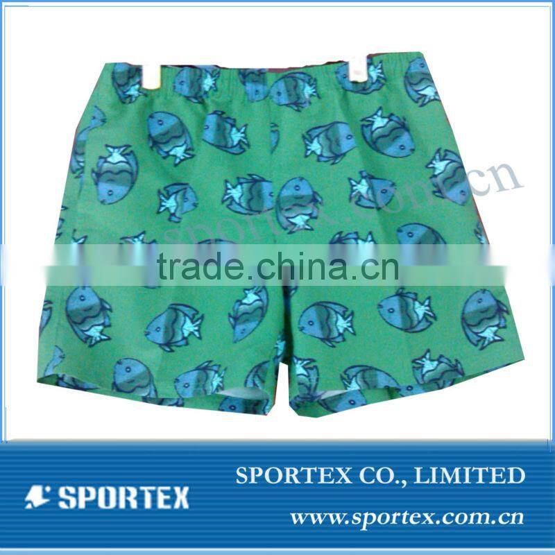 Mens Fashion 100% Polyester Board Shorts