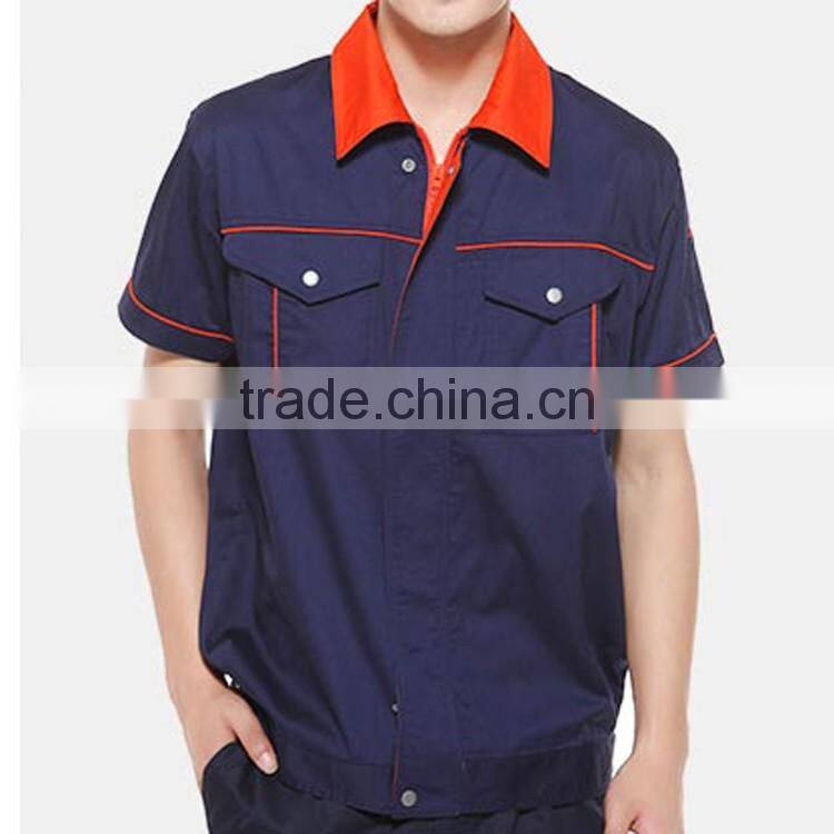 OEM Service Polyester Cotton Workwear Uniforms Industrial Uniform