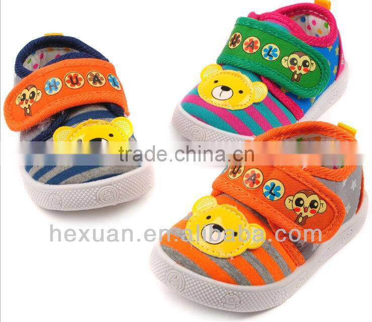 Glory fashionable rubber sole baby shoes and hard sole baby shoes