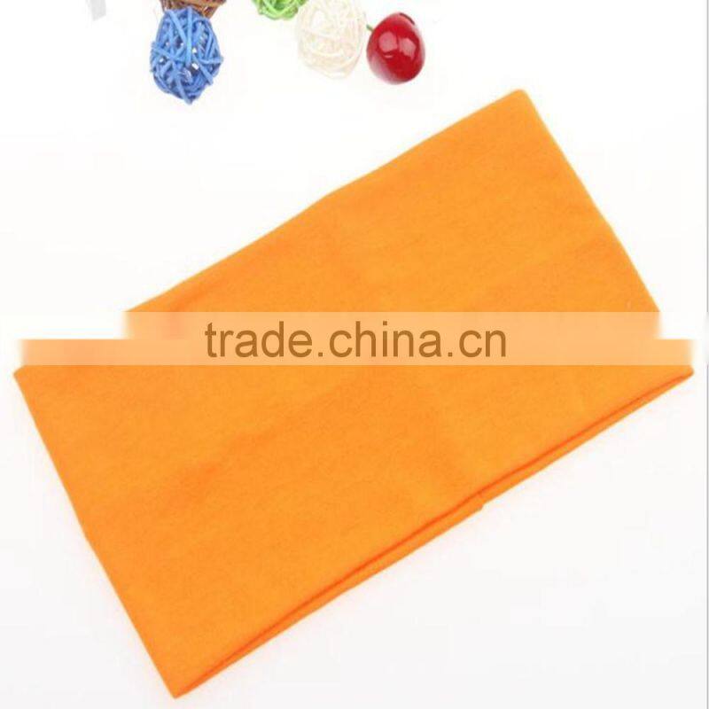 Candy Color Women Yoga Wide Elastic Towel Headband In Stock