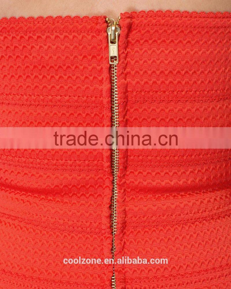 New arrival strapless body-con fit bandage dress 2015 sexy bandage dress