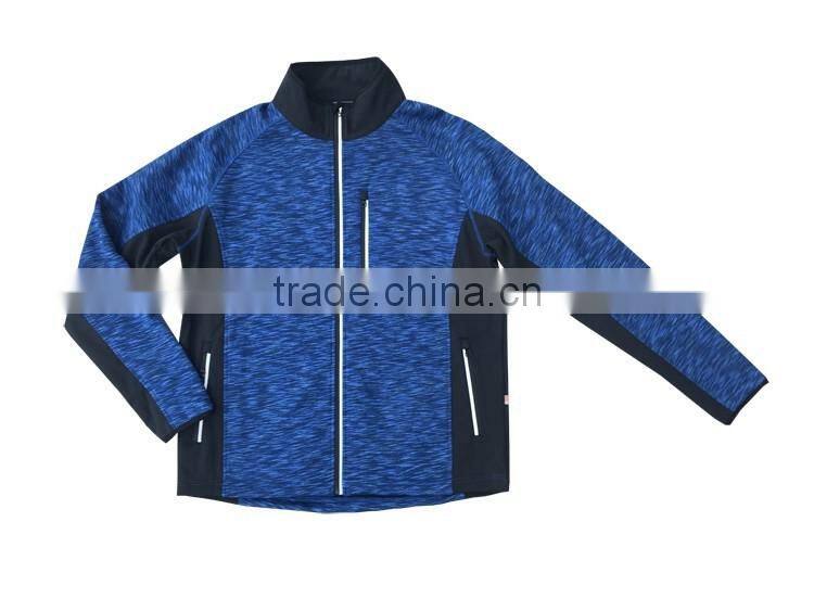 Unique design man knitted fleece cheap autumn jacket