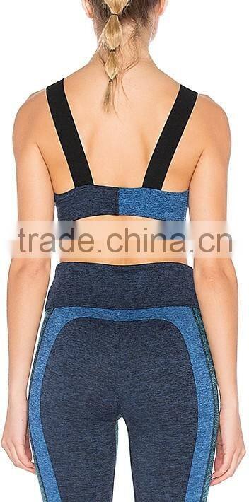 Womens yoga wear girl sport seamless bra set young girl hot sex womens hot sexy sport bra set