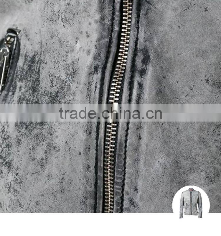 european style dip-dye washed distressed jeans jackets/coat for man