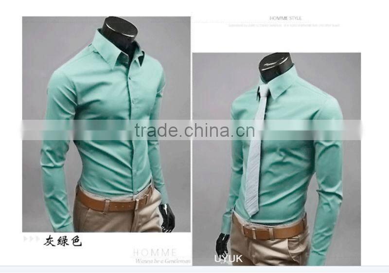 Yiwu shirt factory oem cheap classical long sleeve man dress shirts