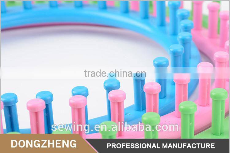Popular knit quick colorful circular plastic hat loom knitting for beginner