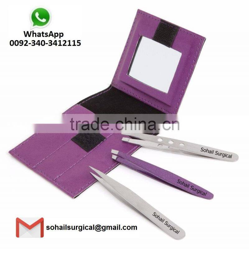 eyebrow tweezer set