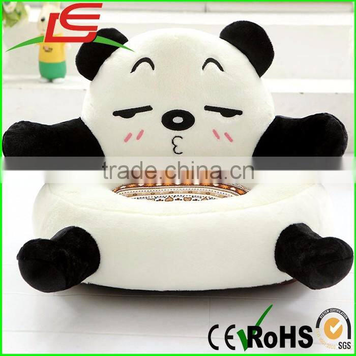 Custom Wholesale funny cartoon super soft plush animal sofa chair for kids