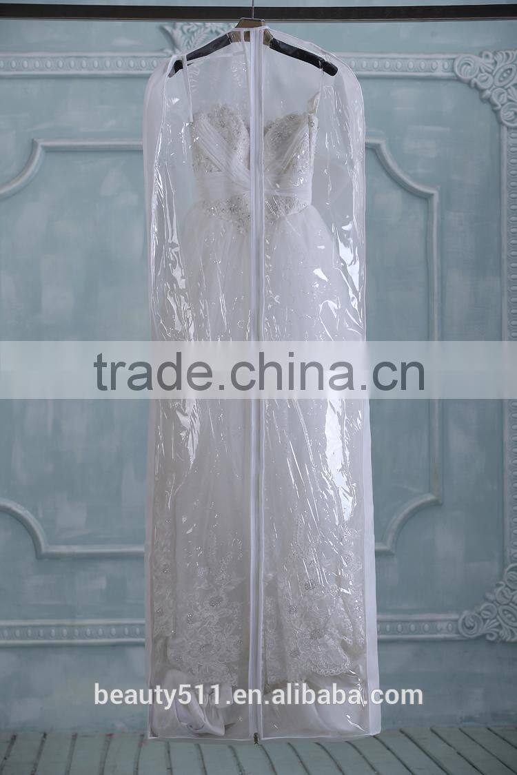 Printing Clothes Suit Cover custom foldable wedding dress bag WB09