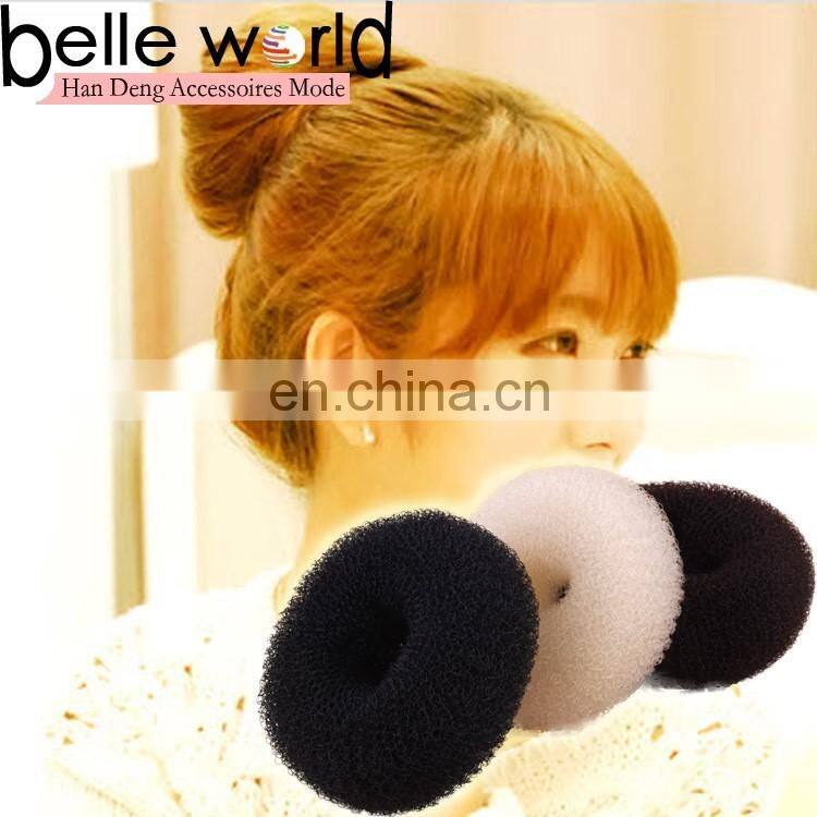 High quality nylon silk Donuts bud hair device hair bun maker