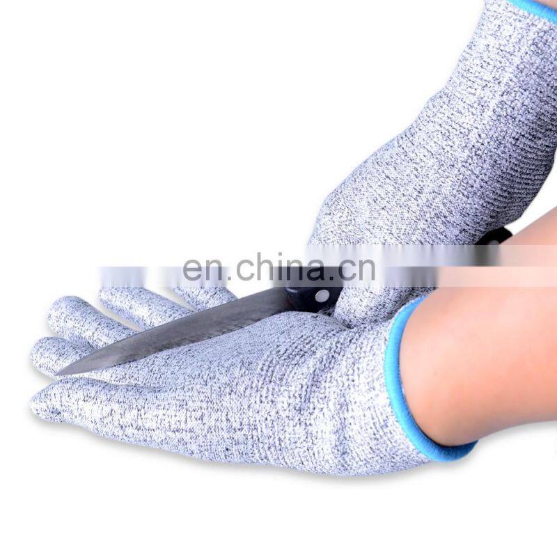 Construction work gloves cutting resistant PU coated safety Gloves