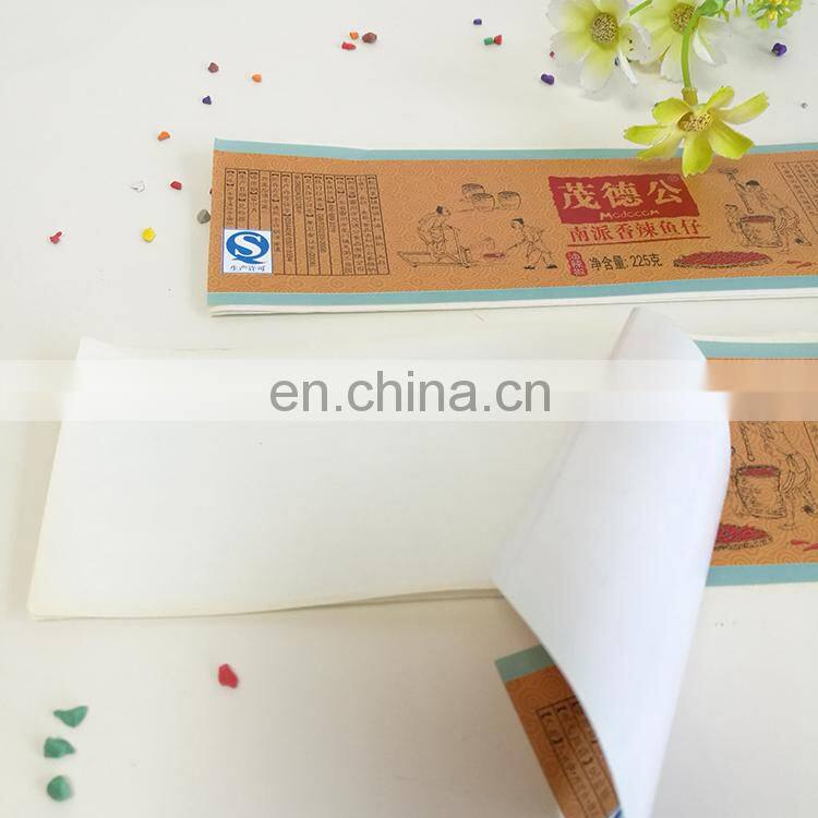 cheap factory price customized Printed Resealable Waterproof Food Vinyl Custom Sticker for sauce bottle