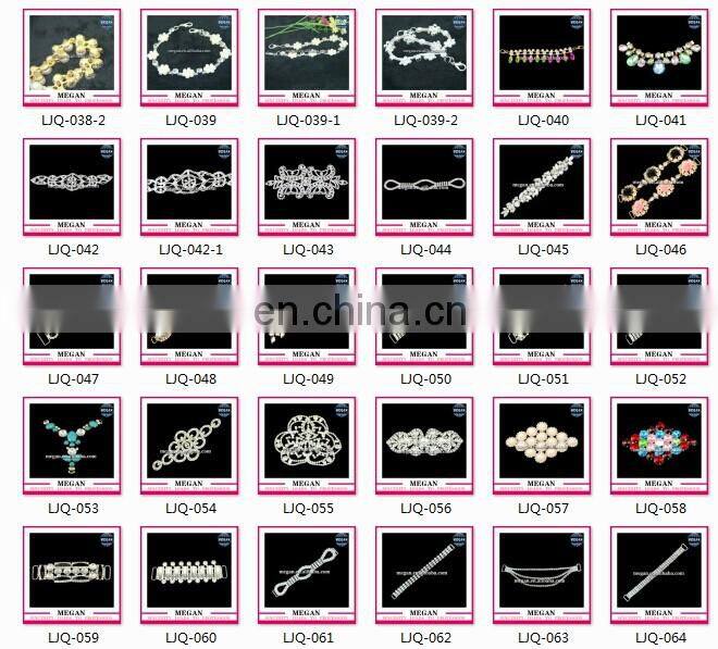 jewelry rhinestone connector for swimwear suit
