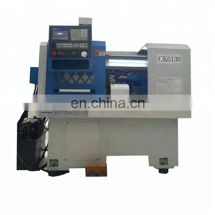 CK6130  small china machine cnc lathe with metal horizontal turning
