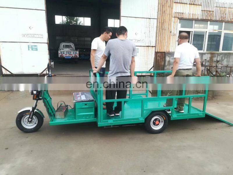 Goods handcart trolley with 48v for heavy weight /Electric hand trolley