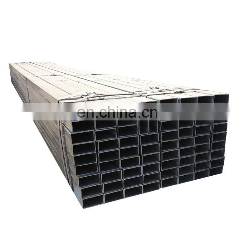 Manufacturer supply galvanized construction rectangular tube