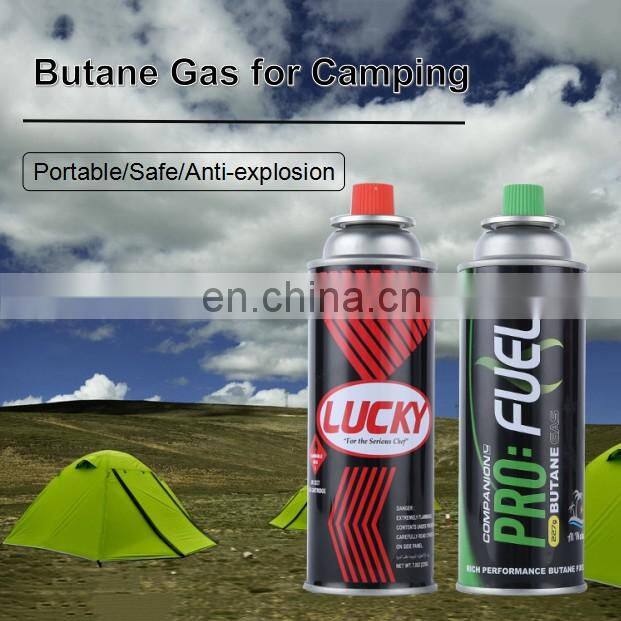 2019 Promotion Camping Butane Gas Cartridge 220g for stove