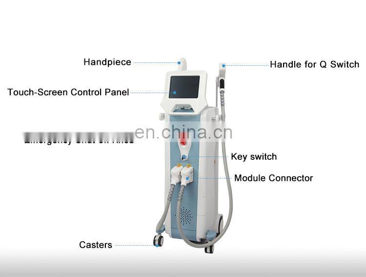 LFS-K3 LEFIS IPL Laser Beauty Equipment/Portable Elight ipl+ND yag laser/ hair removal tattoo removal machine