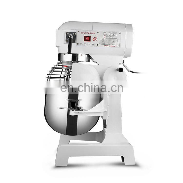 20L multifunctional stainless steel planetary mixer food mixer