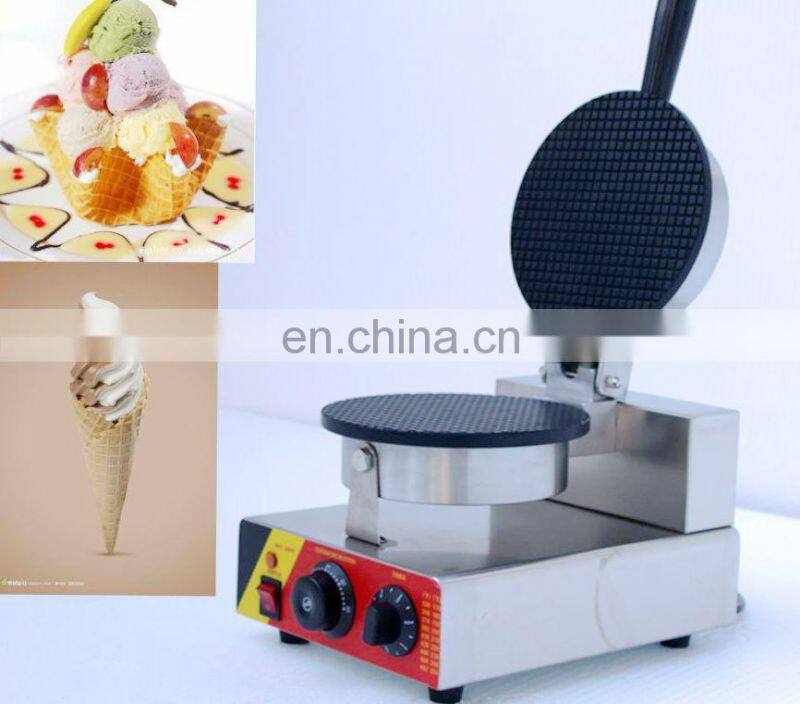 hot sale crepe cone machine ice cream cups maker traditional ice cream cone mold machine commercial waffle maker