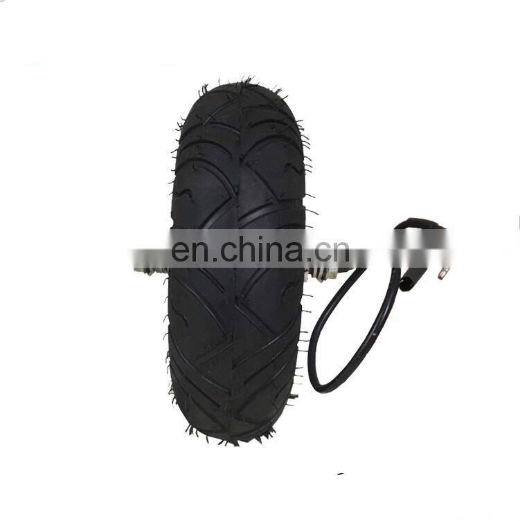 E-tech 13 inch 24V 36V 48V electric scooter non-gear wheel hub motor with vacuum tire