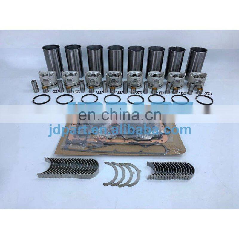 8DC9 Overhaul Rebuild Kit With Engine Bearings Gasket Set For Mitsubishi