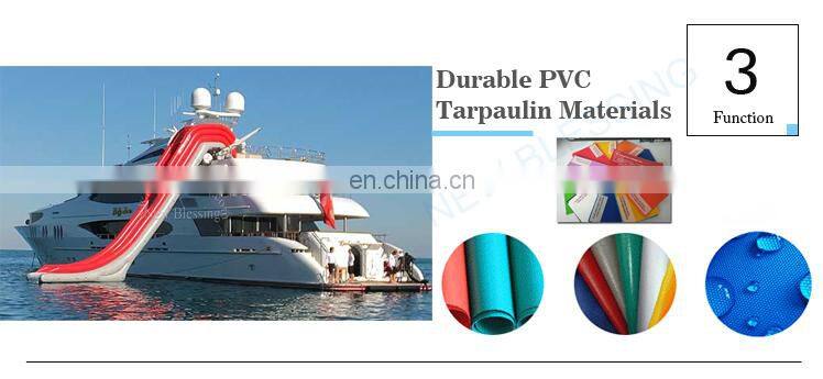 Yacht Used Inflatable Screamer Water Park Slide ,Inflatable Yacht inflatable waterslide