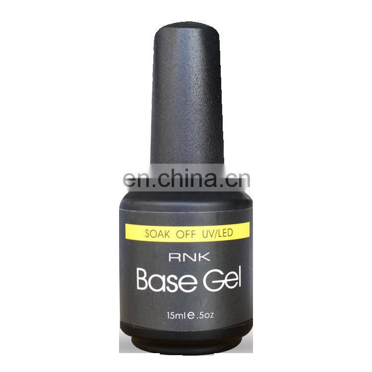 RONIKI Best Seller Nail Gel Polish OEM Supplier Logo Design SoakOff Base Uv Gel Polish