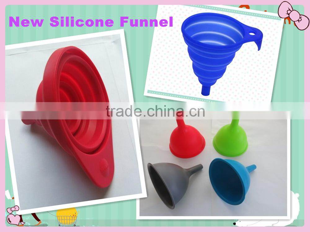 Youngsilicone foldable silicone funnel silicone funnel Foldable silicone funne